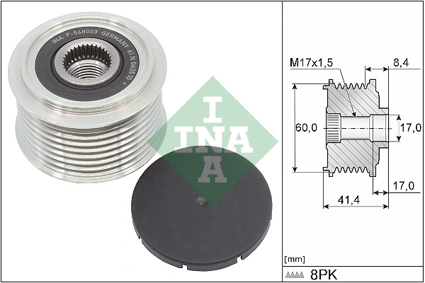 Alternator Freewheel Clutch